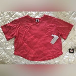 NWT Zella Boxy Crop Top in XL